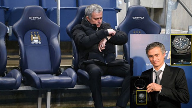 Sau mỗi chiến quả, Jose Mourinho lại cất 1 chiếc đồng hồ để kỷ niệm ngày vô địch