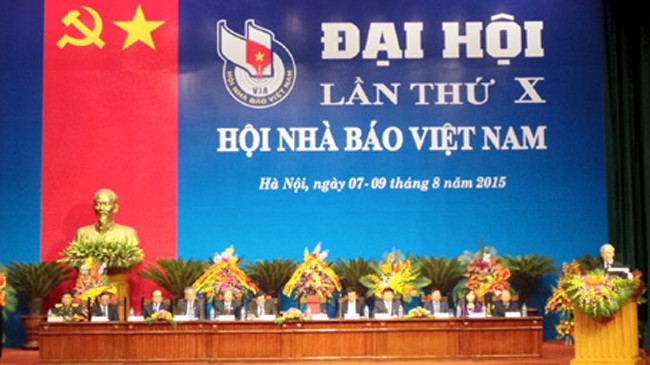 Khai mạc Đại hội đại biểu toàn quốc lần thứ X Hội Nhà báo Việt Nam.