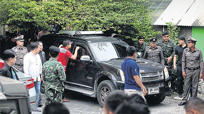 Nghi phạm bị bắt vào chiều qua tại Bangkok (Ảnh: BKP)