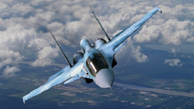 Nga đã triển khai khoảng 50 máy bay quân sự cho chiến dịch quân sự tại Syria (Ảnh: Ria)