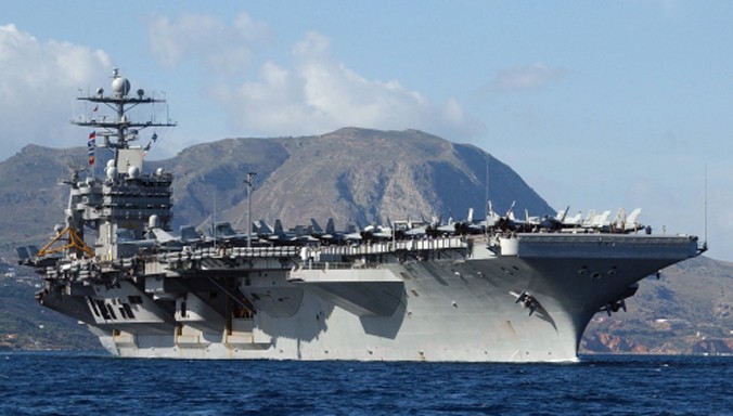 Tàu sân bay USS Harry Truman. Ảnh: Wikipedia