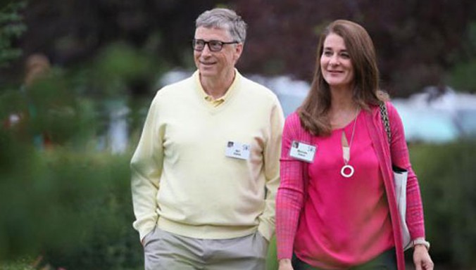 Vợ chồng Bill Gates - Melinda. Ảnh: CNN.