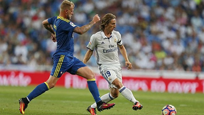 Celta Vigo gây bất ngờ khi cầm chân Real đến những phút cuối. Ảnh: Reuters