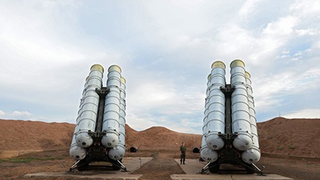 Hệ thống phòng thủ tên lửa S-400 Triumph của Nga. Ảnh: Ria Novosti
