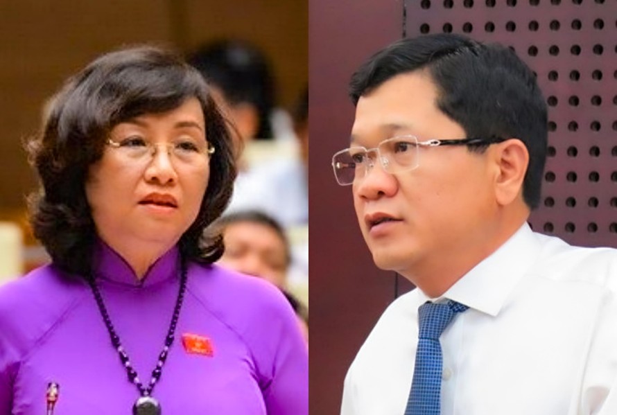 Ông Trần Phước Sơn và bà Ngô Thị Kim Yến được bầu làm Phó chủ tịch UBND TP Đà Nẵng, nhiệm kỳ 2021-2026. 