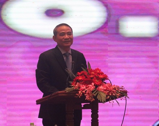Bí thư thành ủy Đà Nẵng Trương Quang Nghĩa tại buổi tọa đàm. 