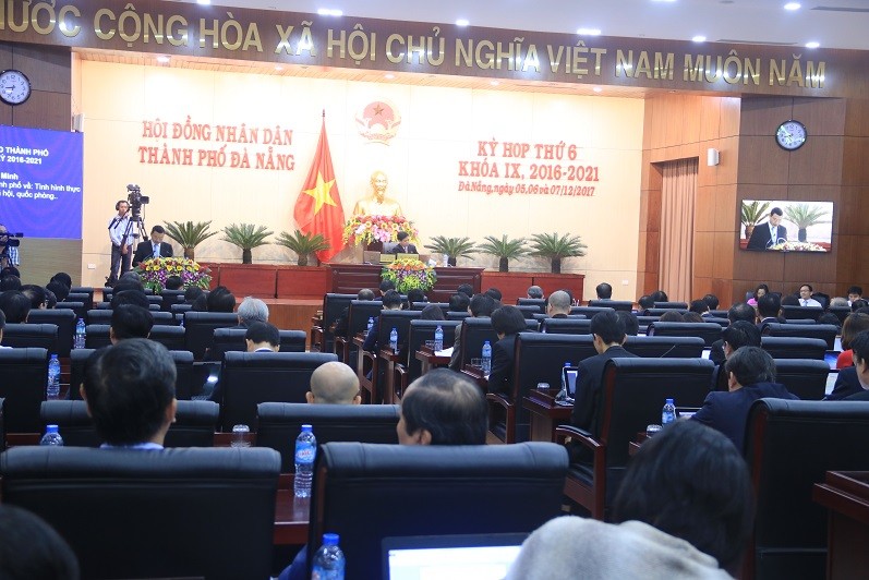 HĐND thành phố Đà Nẵng hiện đang khuyết chức danh chủ tịch sau khi ông Nguyễn Xuân Anh bị bãi nhiệm. Ảnh Nguyễn Thành