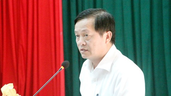 Ông Lê Văn Sơn, Phó Bí thư Quận ủy, Chủ tịch UBND quận Cẩm Lệ.