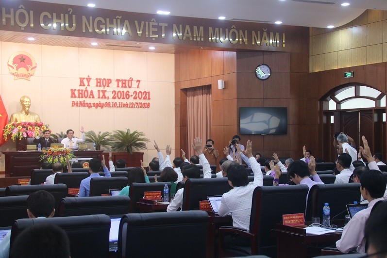 Sau kỳ họp thứ 7, HĐND thành phố Đà Nẵng khóa IX sẽ tiếp tục kiện toàn bộ máy. Ảnh: Nguyễn Thành