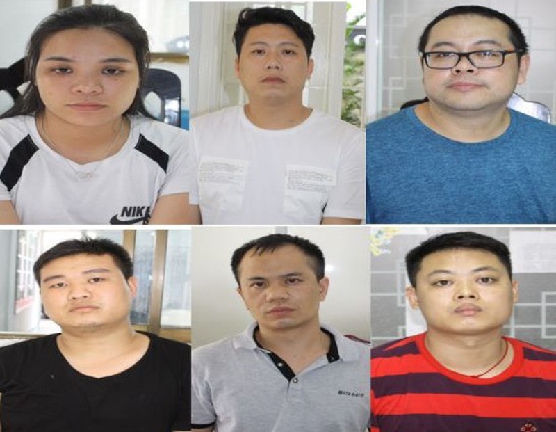 Sầm Thị Sen và 5 đối tượng người Trung Quốc vừa bị bắt, khởi tố. 