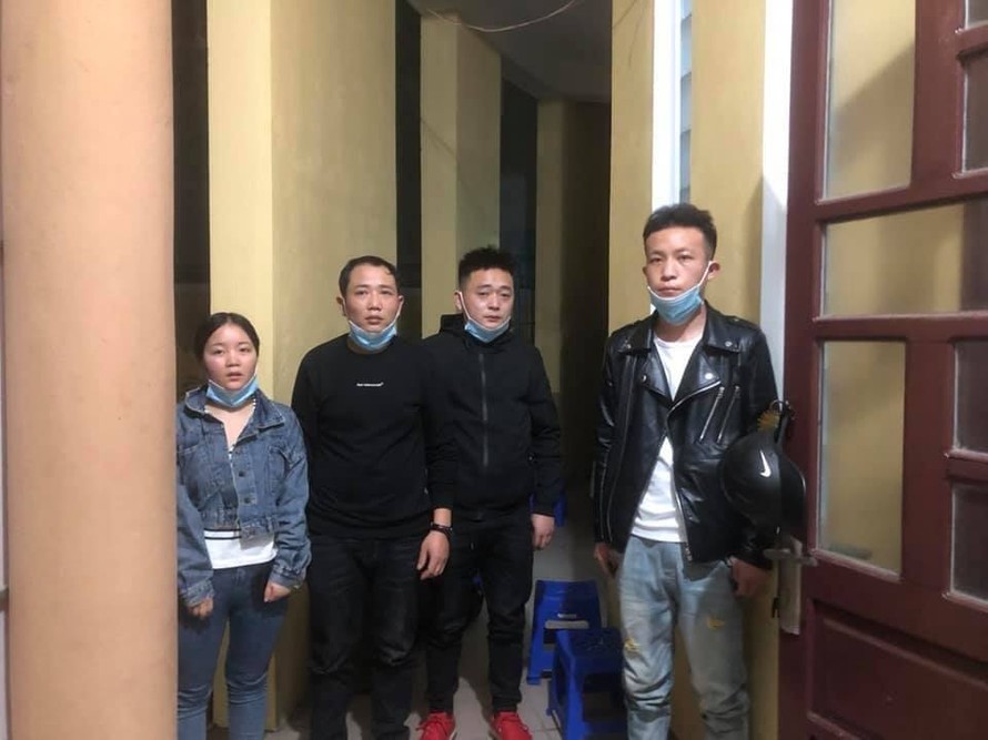 Bốn người Trung Quốc nhập cảnh trái phép vào Việt Nam vừa bị Công an Đà Nẵng phát hiện. 