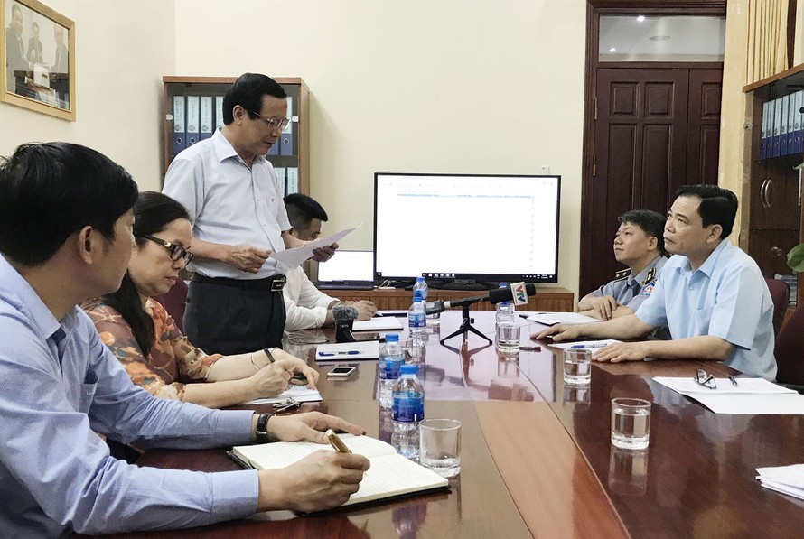 Tổng cục Thủy sản báo cáo công tác chuẩn bị đón đoàn thanh tra của EC với Bộ trưởng Nguyễn Xuân Cường