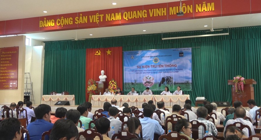 Sự kiện truyền thông về tín dụng LCASP được tổ chức tại Tiền Giang