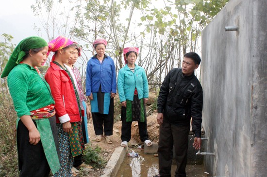 Tỷ lệ người dân nông thôn ở Hà Gang sử dụng nước sinh hoạt hợp vệ sinh đạt 86%