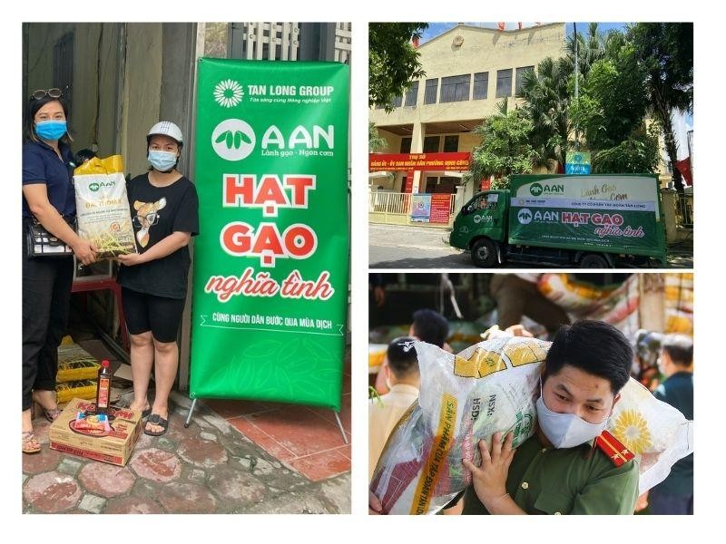 Chương trình tặng gạo cho người dân nghèo của gạo A An tại Hà Nội 