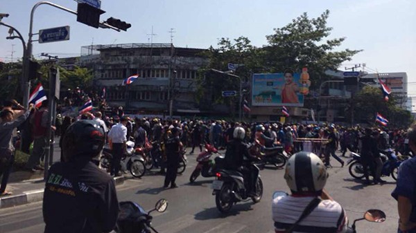 Thái Lan: Đánh bom nơi biểu tình, 20 người bị thương 