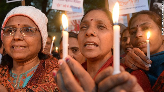 Các cuộc biểu tình nổ ra khắp Ấn Độ đòi bảo vệ phụ nữ trước nạn hiếp dâm