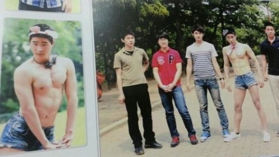 Bức ảnh ấn tượng trong cuốn niên giám của Trường Trung học Kyeongbuk