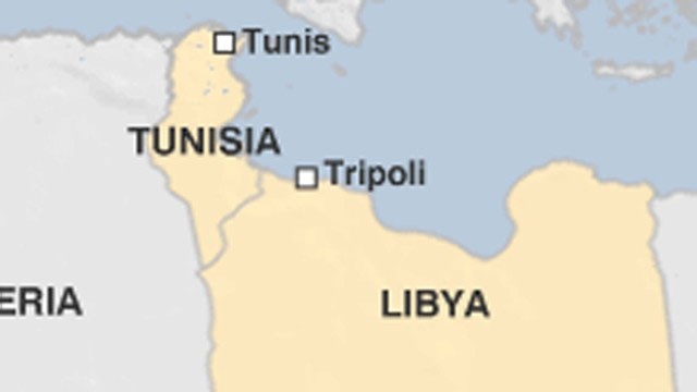 Máy bay quân sự Libya rơi ở Tunisia