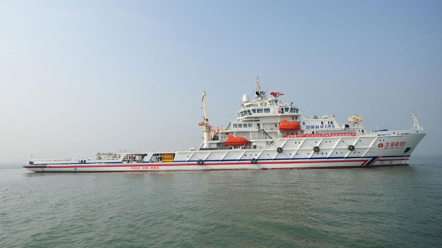 Một tàu cứu hộ hàng hải của Trung Quốc