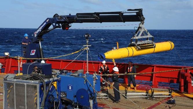 Tàu ngầm mini Bluefin 21 được triển khai tìm kiếm MH370