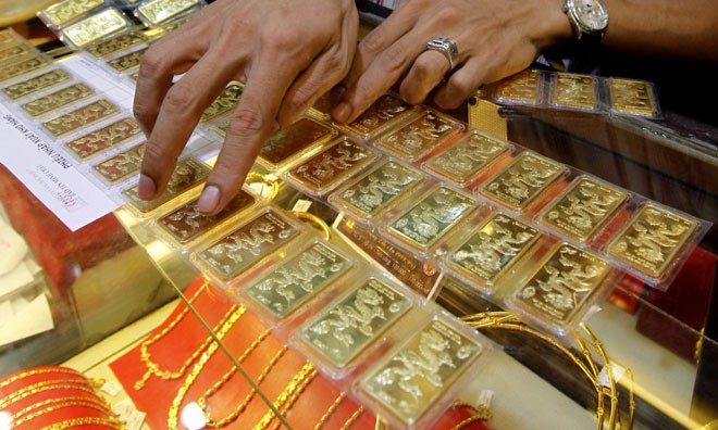 Cả tuần, vàng mất giá gần 500 nghìn đồng 