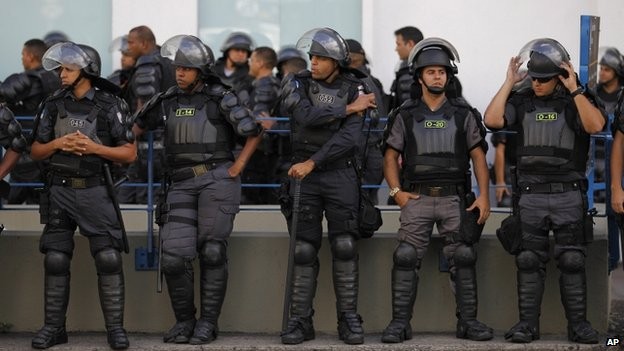 Cảnh sát thành phố Rio de Janeiro, Brazil