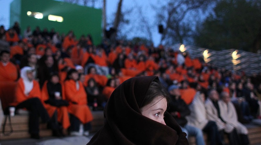 Những người vô gia cư ở Moscow, Nga sẽ được phục vụ xem phim và đồ ăn miễn phí