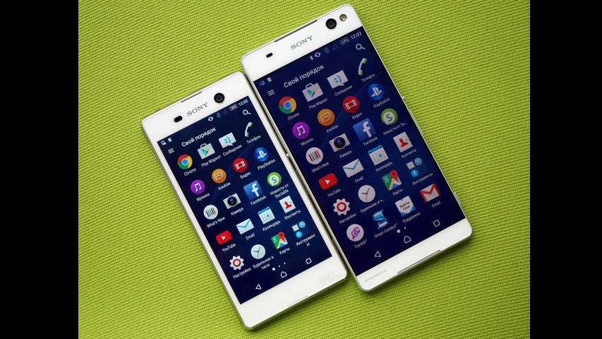 Sony Xperia M5 (trái) và C5 Ultra 