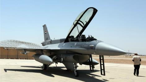 Một chiếc F-16 của Không quân Iraq