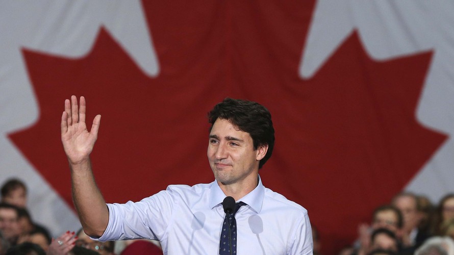 Ông Justin Trudeau, 43 tuổi, vừa trở thành Thủ tướng Canada.