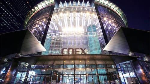 Trung tâm thương mại COEX, nơi bị IS dọa đánh bom hôm 25/10