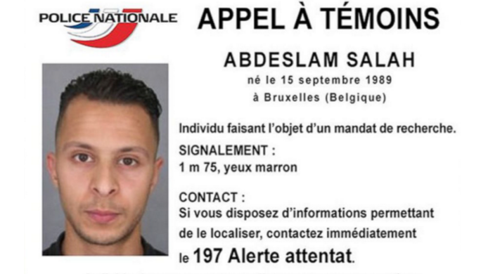 Em trai của một trong những kẻ đánh bom tự sát ở Paris là Salah Abdeslam đang bị truy nã