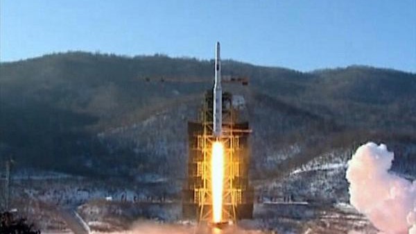 Một vụ phóng tên lửa Triều Tiên