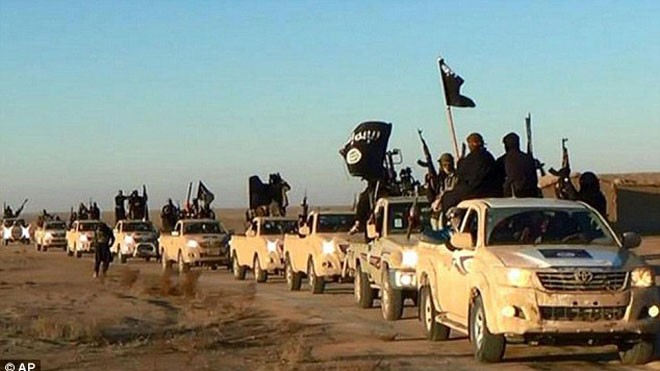 Đoàn xe của IS