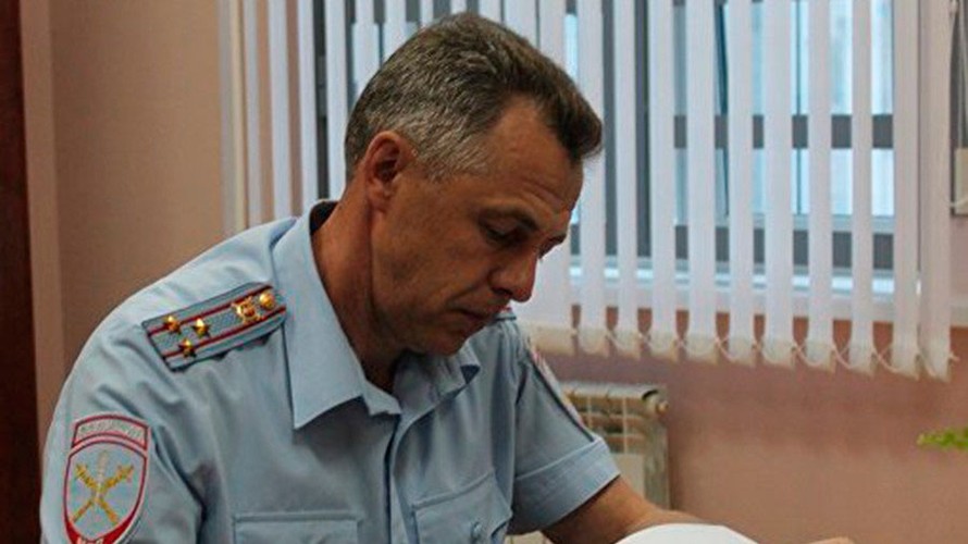 Ông Andrey Gosht, phó giám đốc cảnh sát khu vực Samara ở miền nam nước Nga