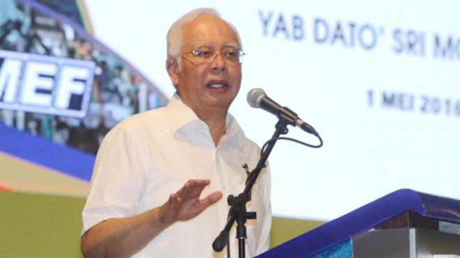 Thủ tướng Malaysia Datuk Seri Najib Razak thông báo đã tìm thấy xác chiếc máy bay mất tích hôm 5/5