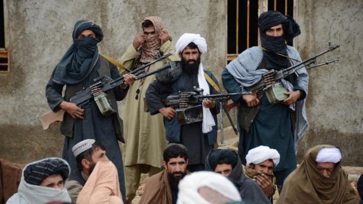 Các tay súng của Taliban. Ảnh: AP