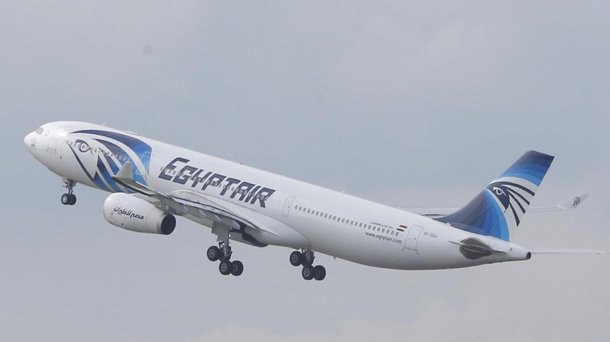 Một chiếc máy bay của EgyptAir