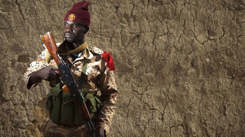 Một binh sỹ quân đội Mali