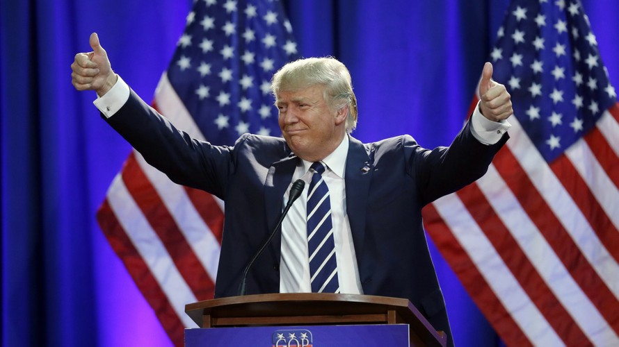 Tỷ phú Donald Trump vừa chính thức được Đại hội Đảng Cộng hòa cử làm đại diện trong cuộc đua vào Nhà Trắng