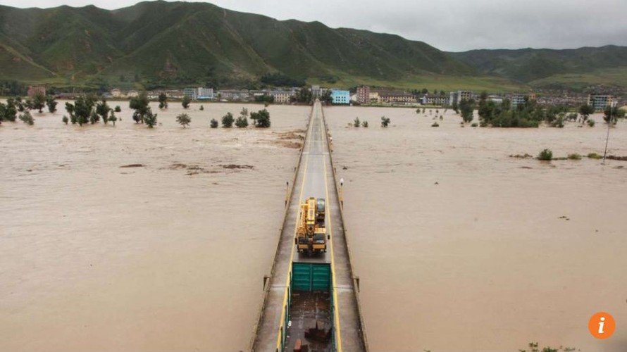 Triều Tiên đang hứng chịu trận lũ lụt tồi tệ nhất trong nhiều thập kỉ