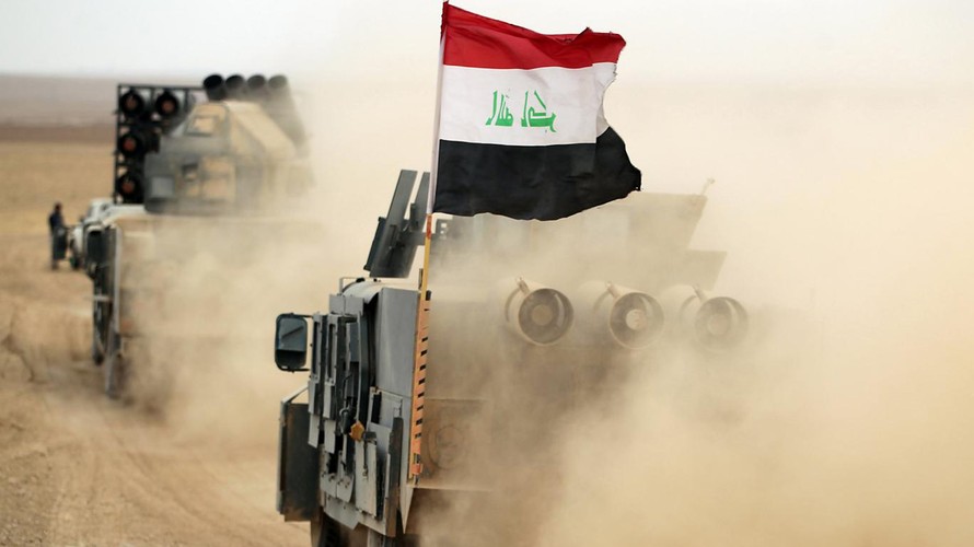 Quân chính phủ Iraq tại al-Shura, phía nam Mosul