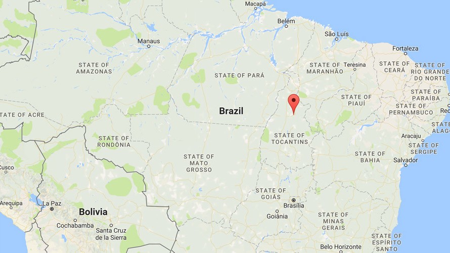 Vụ sập hang xảy ra ở ngoại ô thành phố Santa Maria do Tocantins