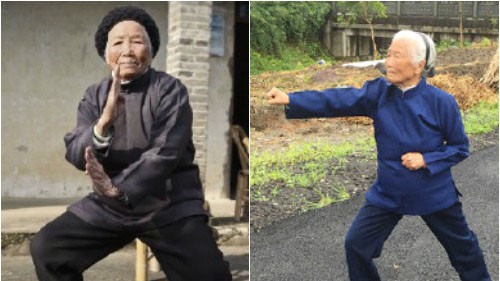 Xuất thân từ một danh gia võ thuật, cụ bà Trương Hà Tiên bắt đầu học võ từ khi mới 4 tuổi.