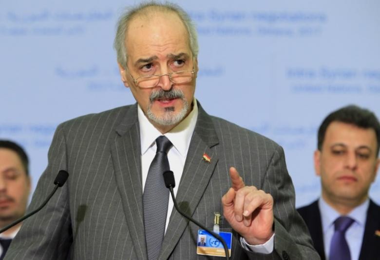 Trưởng đoàn đàm phán của Syria đồng thời cũng là đại sứ Syria tại Liên Hợp Quốc, ông Bashar al-Ja’afari.