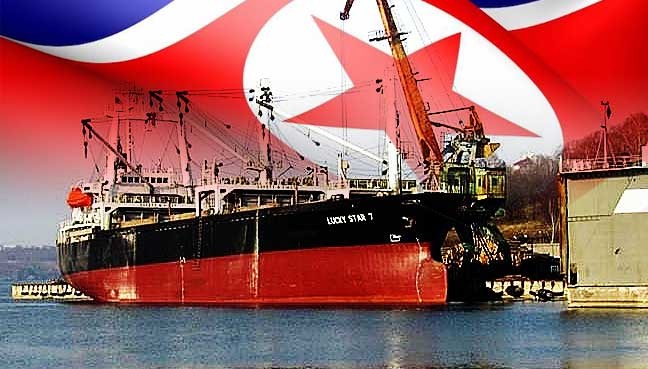 Tàu Lucky Star 7 của Triều Tiên được đổi tên thành KUM YA vào tháng 11 năm ngoái.
