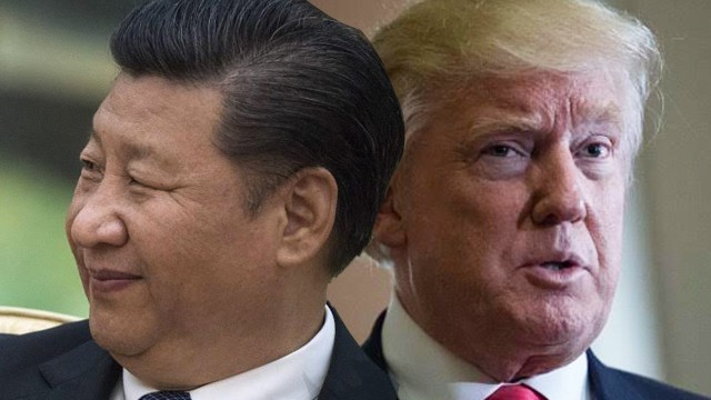 Chủ tịch Trung Quốc Tập Cận Bình (trái) và Tổng thống Mỹ Donald Trump. Ảnh: AP
