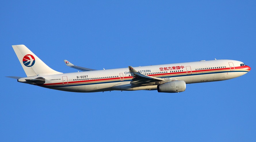 Một chiếc máy bay của hãng Đông phương Trung Quốc.