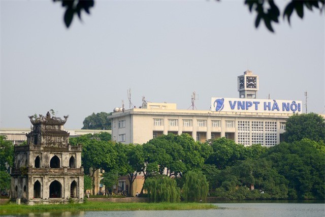 Tòa nhà Bưu điện Hà Nội bị đổi tên thành VNPT Hà Nội
